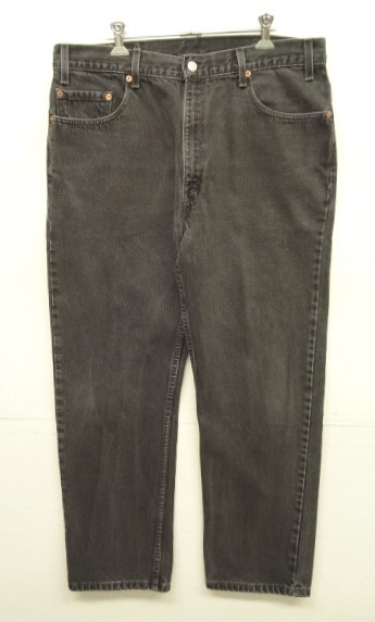 画像: 90'S LEVIS 505 デニム ブラック USA製 W38L30 (VINTAGE) 「Bottoms」入荷しました。