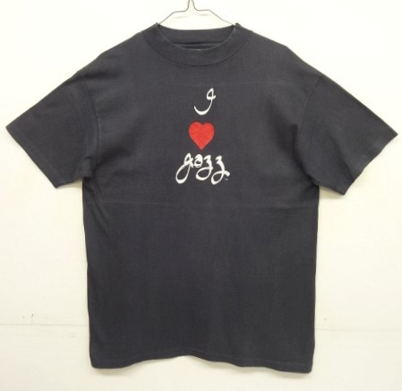 画像: 80'S I LOVE JAZZ シングルステッチ 半袖 Tシャツ ダークネイビー USA製 (VINTAGE) 「T-Shirt」入荷しました。