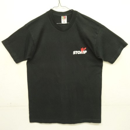 画像: 90'S STOMP シングルステッチ 両面プリント 半袖 Tシャツ ブラック USA製 (VINTAGE) 「T-SHirt」入荷しました。