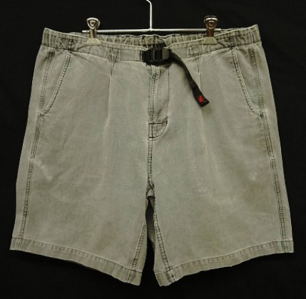 画像: 90'S GRAMICCI 旧ロゴ ベルト付き クライミングショーツ ダークグレー(VINTAGE) 「Shorts」入荷しました。