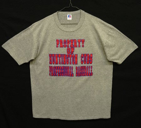 画像: 90'S RUSSELL ATHLETIC "4段プリント" シングルステッチ Tシャツ ヘザーグレー USA製 (DEADSTOCK) 「T-Shirt」入荷しました。