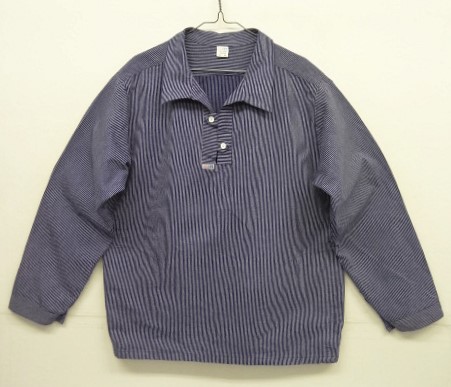 画像: MOD AS フィッシャーマン プルオーバー シャツ ストライプ (VINTAGE) 「L/S Shirt」入荷しました。