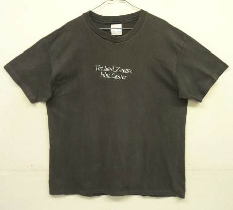 画像: 90'S THE SAUL ZAENTZ FILM CENTER シングルステッチ 半袖 Tシャツ フェードブラック (VINTAGE) 「T-Shirt」入荷しました。