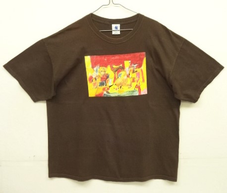 画像: 90'S ARSHILE GORKY "PHILADELPHIA MUSEUM OF ART" 両面プリント 半袖 Tシャツ ブラウン USA製 (VINTAGE) 「T-Shirt」入荷しました。