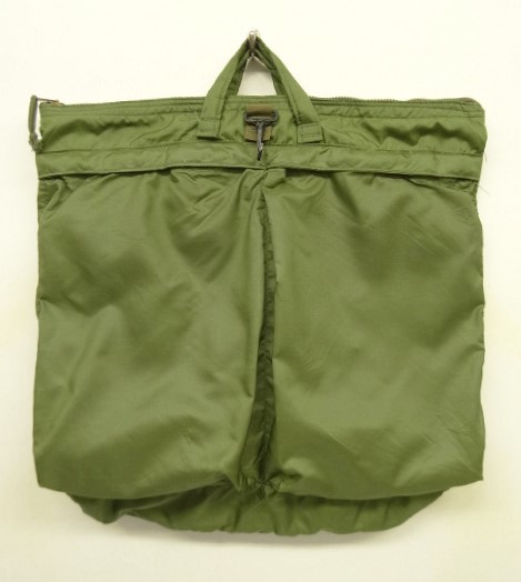 画像: 80'S アメリカ軍 USAF フライヤーズ ヘルメットバッグ SCOVILLブラスジップ (VINTAGE) 「Bag」入荷しました。