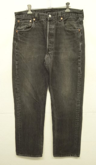 画像: 90'S LEVIS 501 デニム ブラック USA製 W34L30 (VINTAGE) 「Bottoms」入荷しました。