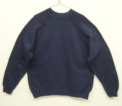 画像: 90'S TULTEX ラグランスリーブ スウェットシャツ ネイビー USA製 (VINTAGE) 「Sweat Shirt」入荷しました。