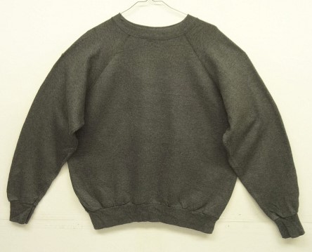 画像: 80'S TULTEX ラグランスリーブ スウェットシャツ チャコール USA製 (VINTAGE) 「Sweat Shirt」入荷しました。