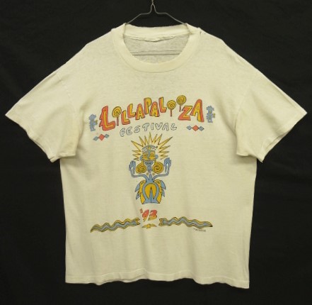 画像: 90'S LOLLAPALOOZA '93 シングルステッチ 両面プリント 半袖 Tシャツ ホワイト (VINTAGE) 「T-Shirt」入荷しました。