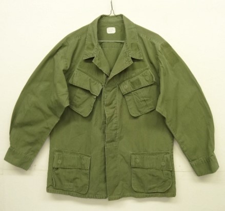 画像: 60'S アメリカ軍 US ARMY "JUNGLE FATIGUE" リップストップ ファティーグジャケット M-R (VINTAGE) 「Jacket」入荷しました。