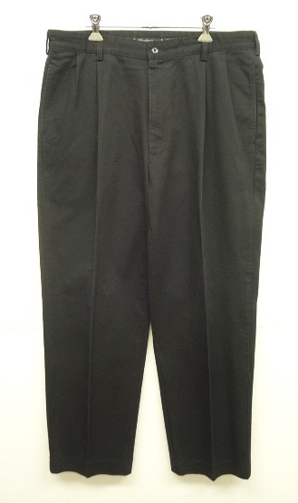 画像: 90'S RALPH LAUREN "HAMMOND PANT" ツープリーツ チノパンツ W36L30 ブラック (VINTAGE) 「Bottoms」入荷しました。