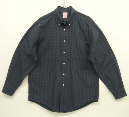 画像: 90'S BROOKS BROTHERS ポプリン BDシャツ タータンチェック USA製 (VINTAGE) 「L/S Shirt」入荷しました。