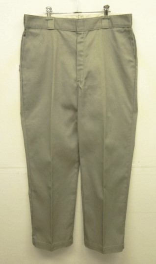 画像: 90'S DICKIES 874 ワークパンツ グレー W38L30 USA製 (VINTAGE) 「Bottoms」入荷しました。