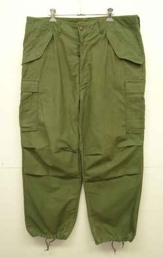 画像: 70'S アメリカ軍 US ARMY M-65 裏地同色 フィールドパンツ L-R (VINTAGE) 「Bottoms」入荷しました。