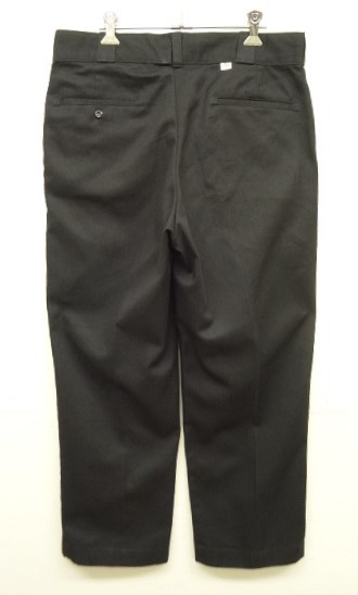 画像: 80'S DICKIES 874 チビタグ ワークパンツ ブラック TALONジップ W34L30 USA製 (VINTAGE) 「Bottoms」入荷しました。