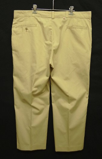 画像: 80'S DICKIES 874 チビタグ ワークパンツ ベージュ 42TALONジップ W40L30 USA製 (VINTAGE) 「Bottoms」入荷しました。