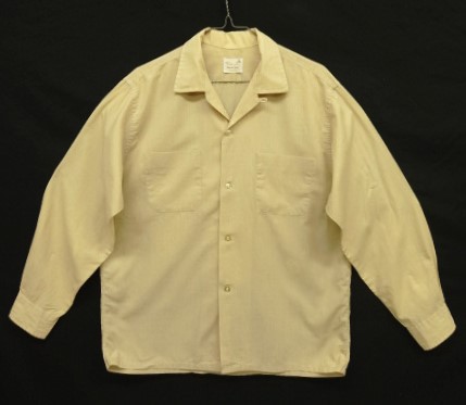 画像: 60'S PARKINGTON 長袖 オープンカラーシャツ ベージュ (VINTAGE) 「L/S Shirt」入荷しました。