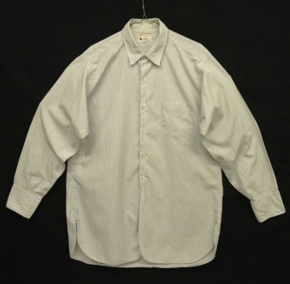 画像: 50'S JAS.K.WILSON by HATHAWAY "IMPERIAL BROADCLOTH" 長袖 ポプリンシャツ ストライプ USA製 (VINTAGE) 「L/S Shirt」入荷しました。