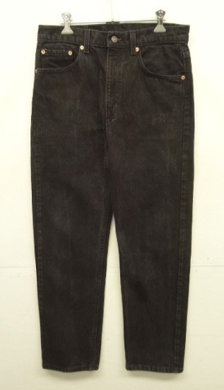 画像: 90'S LEVIS 505 デニム ブラック USA製 W33L30 (VINTAGE) 「Bottoms」入荷しました。