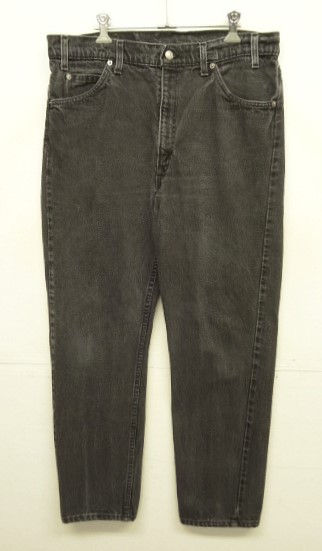 画像: 90'S LEVIS 505 デニム ブラック USA製 W36L30 (VINTAGE) 「Bottoms」入荷しました。