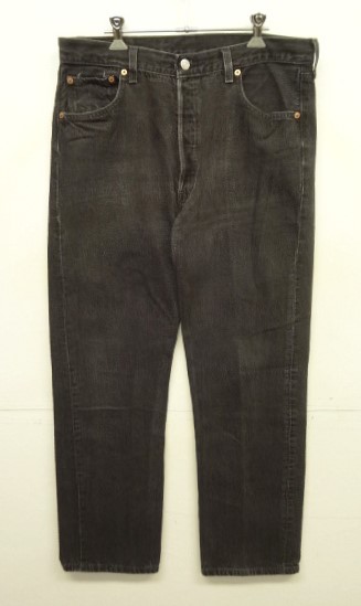 画像: 90'S LEVIS 501 デニム ブラック USA製 W36L30 (VINTAGE) 「Bottoms」入荷しました。