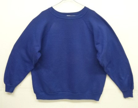 画像: 70'S DISCUS ATHLETIC 脇ガゼット付き ラグランスリーブ スウェットシャツ ダークブルー USA製 (VINTAGE) 「Sweat Shirt」入荷しました。