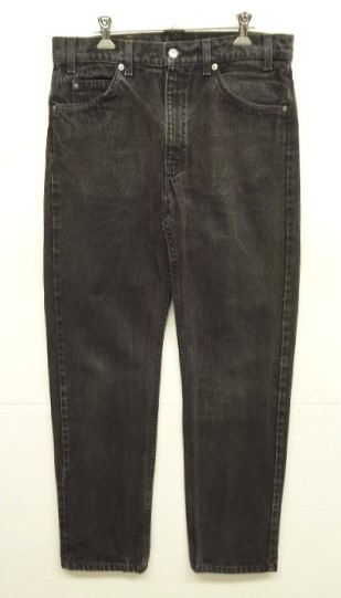 画像: 90'S LEVIS 505 デニム ブラック W33L30 USA製 (VINTAGE) 「Bottoms」入荷しました。