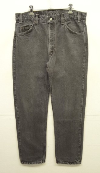 画像: 80'S LEVIS 505 デニム 先染めブラック W36L30 USA製 (VINTAGE) 「Bottoms」入荷しました。