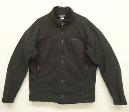 画像: PATAGONIA "ADZE JACKET" 裏地POLARTEC フルジップ ソフトシェルジャケット ブラック (VINTAGE) 「Jacket」入荷しました。