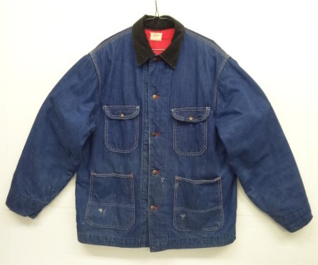 画像: 70'S BIG MAC 裏地キルティング デニム カバーオール インディゴ USA製 (VINTAGE) 「Jacket」入荷しました。