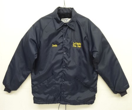 画像: 80'S SWINGSTER 裏ボア付き コーチジャケット ネイビー USA製 (VINTAGE) 「Jacket」入荷しました。