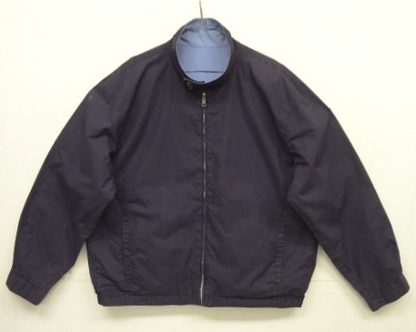 画像: 90'S LANDS' END リバーシブル ドリズラージャケット ネイビー/サックスブルー (VINTAGE) 「Jacket」入荷しました。