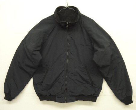 画像: 90'S LANDS' END "SQUALL JACKET" 裏フリース ドリズラージャケット ブラック USA製 (VINTAGE) 「Jacket」入荷しました。