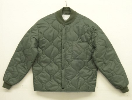 画像: 90'S アメリカ軍 USAF "CWU-9/P" キルティング ライナージャケット セージグリーン (MINT CONDITION)「Jacket」入荷しました。