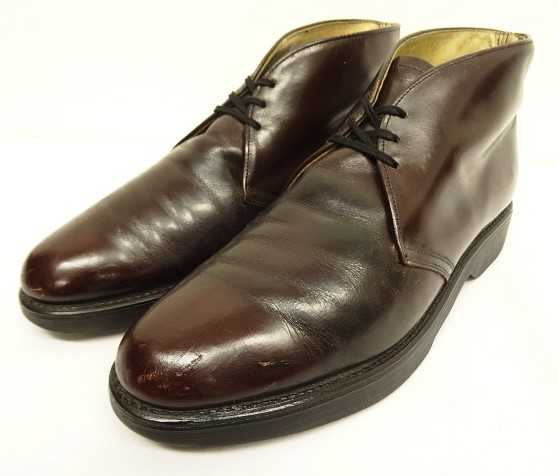 画像: 80'S MASON レザー ポストマン チャッカブーツ レッドブラウン USA製 (VINTAGE) 「Shoes」入荷しました。