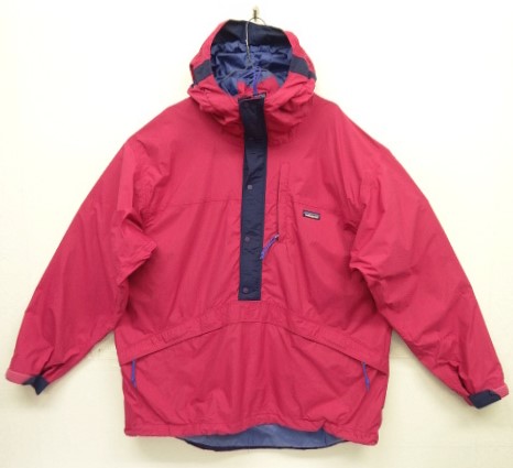 画像: 90'S PATAGONIA "BACK BOWL ANORAK" ナイロン アノラック マゼンタ/ネイビー (VINTAGE) 「Jacket」入荷しました。