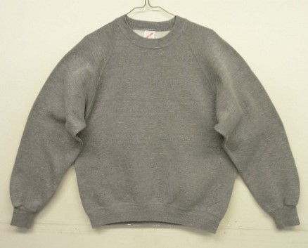 画像: 80'S JERZEES ラグランスリーブ スウェットシャツ ヘザーグレー USA製 (VINTAGE) 「Sweat Shirt」入荷しました。