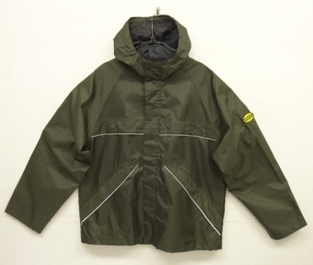 画像: DIADORA UTILITY リフレクターライン 裏地付き ナイロンジャケット カーキ (VINTAGE) 「Jacket」入荷しました。