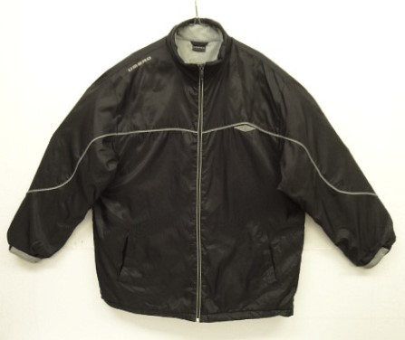 画像: UMBRO 中綿入り ナイロンジャケット ブラック (VINTAGE) 「Jacket」入荷しました。