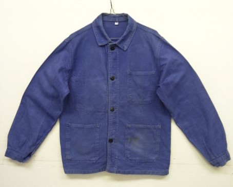 画像: 70'S フレンチワーク ワークジャケット カバーオール フランス製 (VINTAGE) 「Jacket」入荷しました。