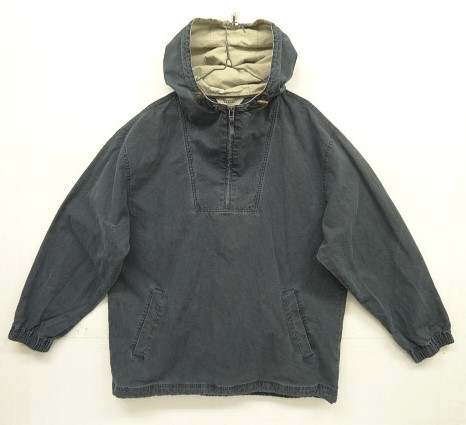 画像: 00'S LL Bean ハーフジップ コットンアノラック フェードネイビー (VINTAGE) 「Jacket」入荷しました。