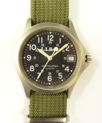 画像: 80'S LL Bean x HAMILTON フィールドウォッチ 時計 NATOベルト (VINTAGE) 「Accessorie」入荷しました。