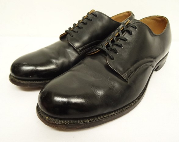 画像: 60'S アメリカ軍 US NAVY "ENDICOTT JOHNSON製" 6アイレット レザーソール サービスシューズ (VINTAGE) 「Shoes」入荷しました。