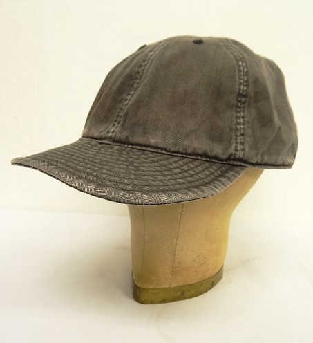 画像: RRL ヘリンボーンツイル ミリタリーキャップ フェードブラック (USED) 「Cap」入荷しました。