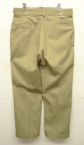 画像: 80'S DICKIES 874 チビタグ ワークパンツ ベージュ W34L29 USA製 (VINTAGE) 「Bottoms」入荷しました。