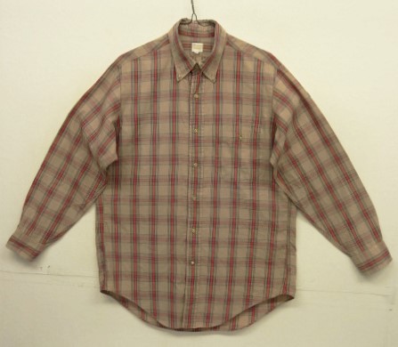 画像: 80'S BROOKS BROTHERS "BROOKSGATE" ポプリン BDシャツ チェック柄 USA製 (VINTAGE) 「L/S Shirt」入荷しました。