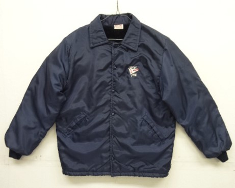 画像: 80'S BIRDIE 裏ボア付き コーチジャケット ネイビー USA製 (VINTAGE) 「Jacket」入荷しました。