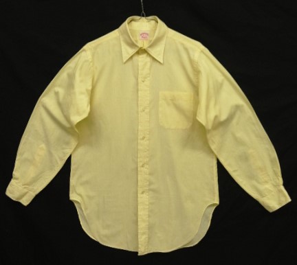 画像: 60'S BROOKS BROTHERS "MAKERS" 6ボタン ポプリンシャツ ストライプ柄 USA製 (VINTAGE) 「L/S Shirt」入荷しました。