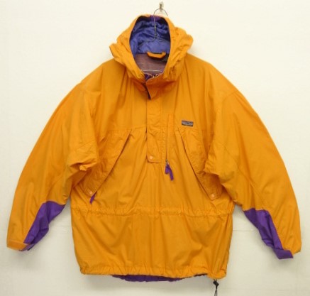 画像: 90'S PATAGONIA 旧タグ ナイロン アノラックパーカー マンゴー/パープル (VINTAGE) 「Jacket」入荷しました。