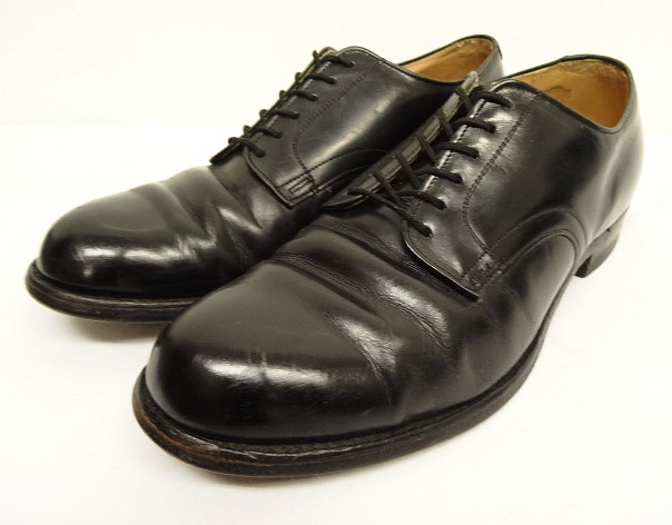 画像: 60'S アメリカ軍 US NAVY 6アイレット レザーソール サービスシューズ (VINTAGE) 「Shoes」入荷しました。